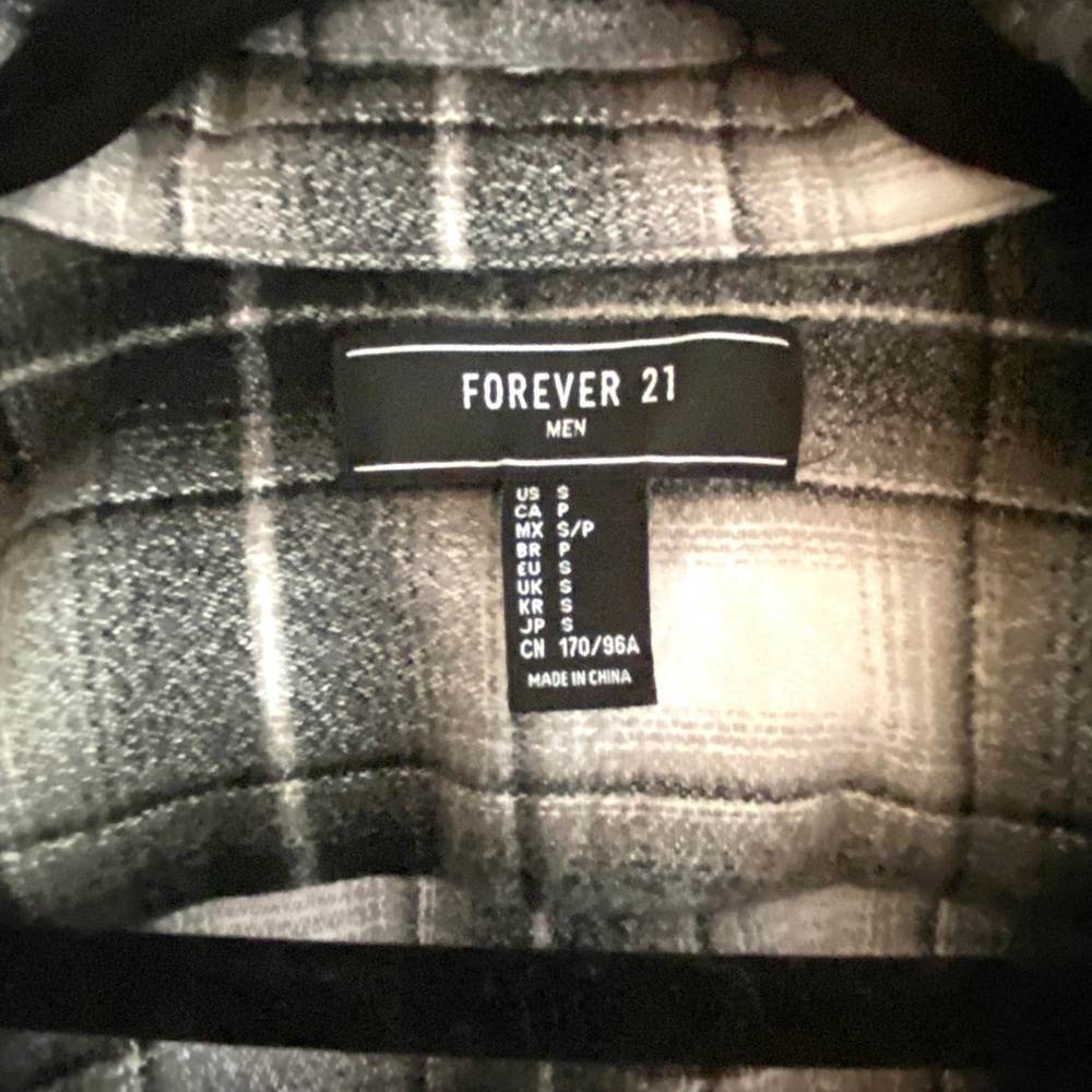 Forever 21 Plaid Flannel Shirt - Picture 2 of 8
